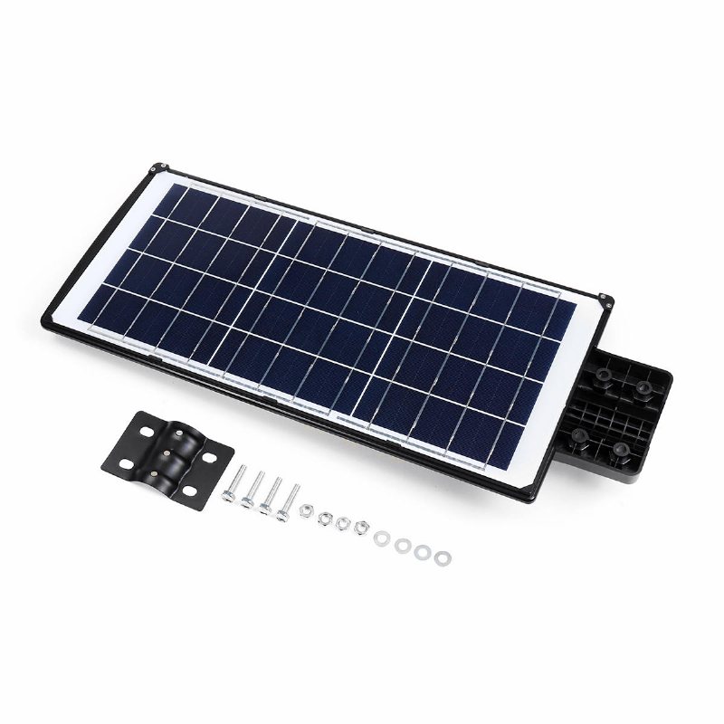 100w Led Solar Powered Wall Street Light Pir Motion Outdoor Trädgårdslampa