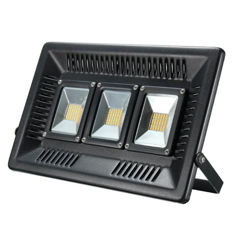 100w Led Ultratunn Vattentät Flood Light Outdoors Trädgårdslampa Ac220v