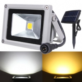 10w Solar Power Led Flood Light Vattentät Outdoors Landscape Spot Lightt