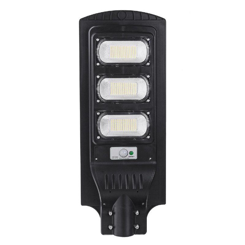 117/234/351 Led Vattentät Solar Powered Street Light Semsor Remote Vägglampa