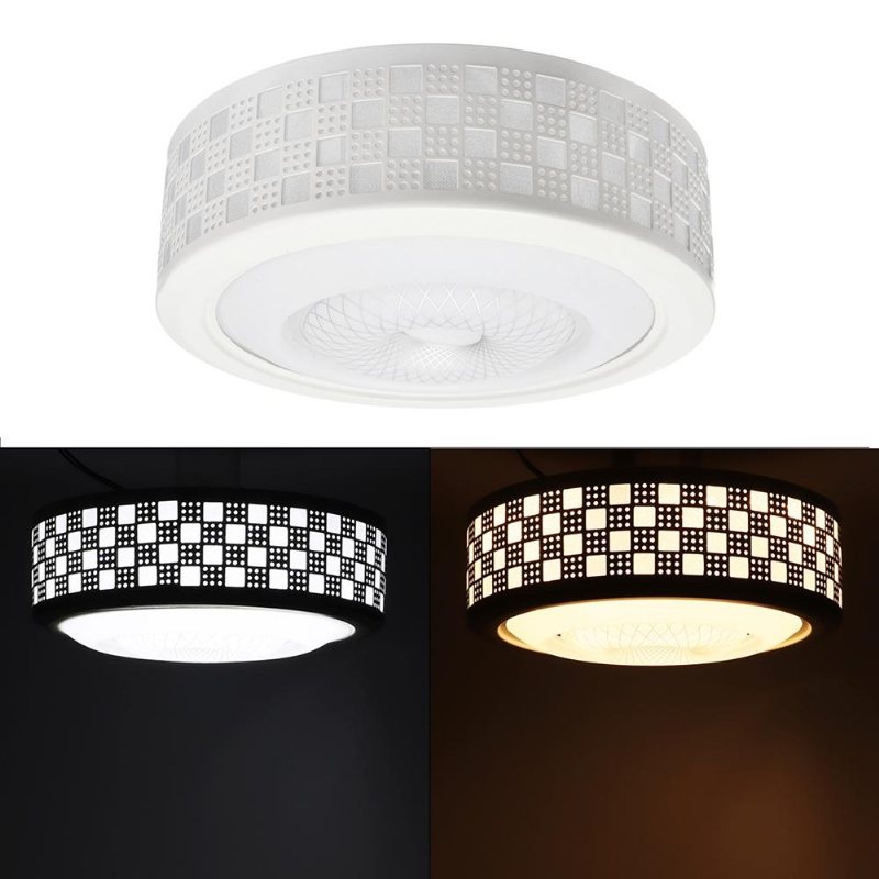 12w 24 Led Ljusa Runda Tak Ner Ljus Modern Lyxig Flush Akryl Lampa