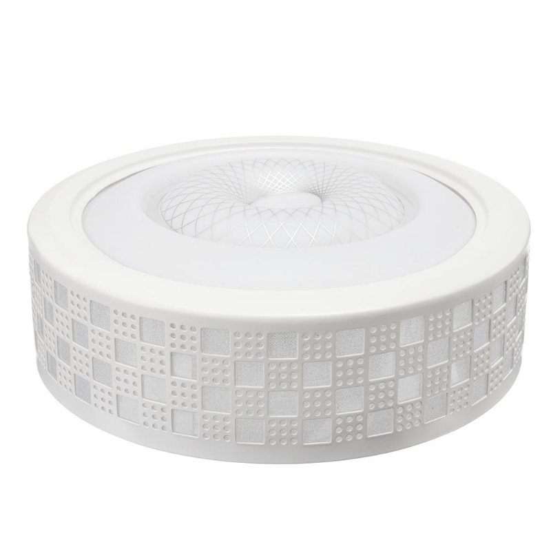 12w 24 Led Ljusa Runda Tak Ner Ljus Modern Lyxig Flush Akryl Lampa