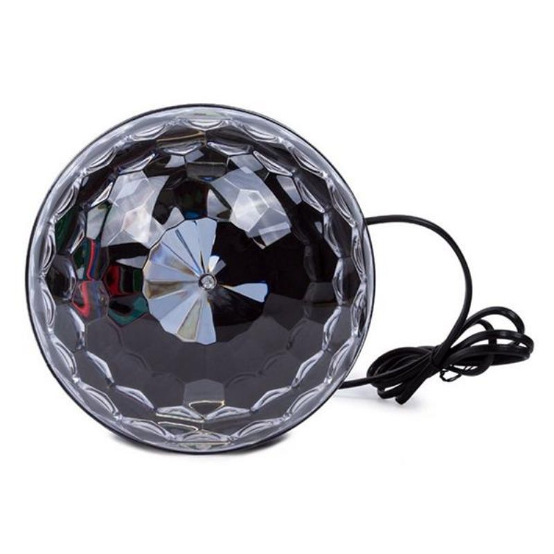 12w Bluetooth Röststyrning Led Magic Ball Scenlampa Färgglad Mp3 Disco Med Fjärrkontroll