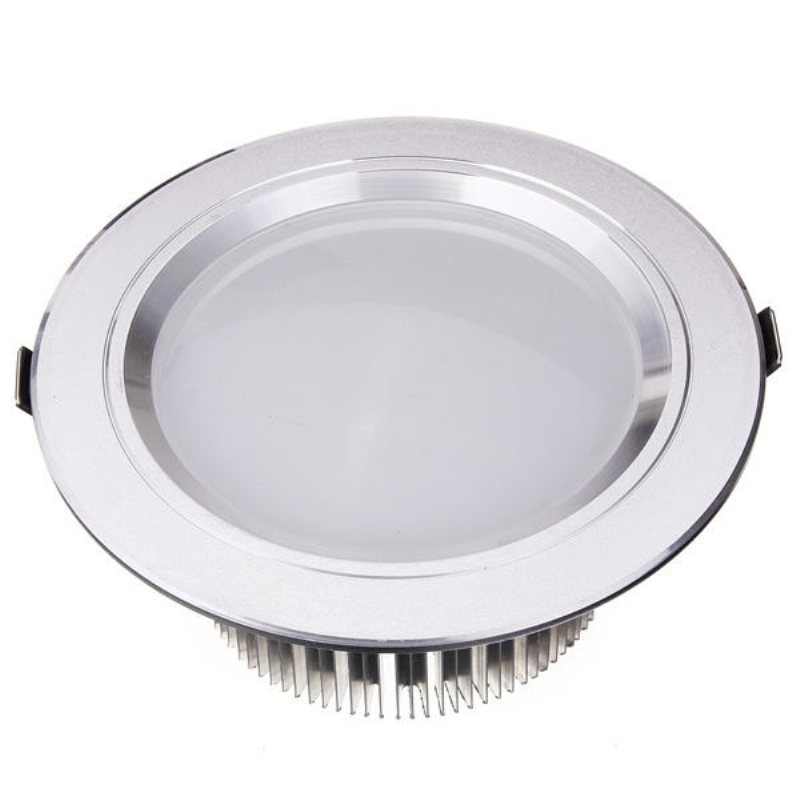 12w Led Down Light Tak Infälld Lampa Dimbar 220v + Driver