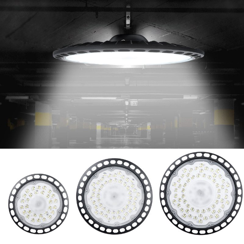 180-260v 100w 150w 200w Led High Bay Light Warehouse Led Shop Armature Led Bay Armatur Industriell Highbay Floodlight Hall Lampa