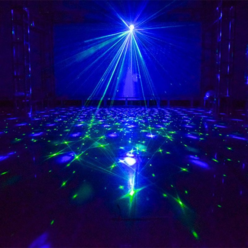 18w Led Rgb Scenprojektorljuslampa Dj Club Disco Party Med Fjärrkontroll