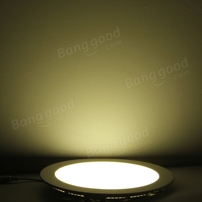 18w Round Ceiling Ultra Thin Panel Led Lamp Down Light 85-265v