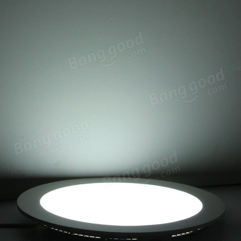 18w Round Ceiling Ultra Thin Panel Led Lamp Down Light 85-265v