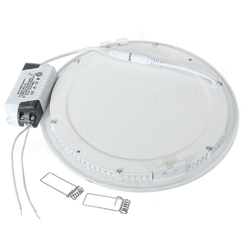 18w Round Ceiling Ultra Thin Panel Led Lamp Down Light 85-265v