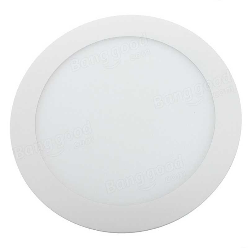 18w Round Ceiling Ultra Thin Panel Led Lamp Down Light 85-265v