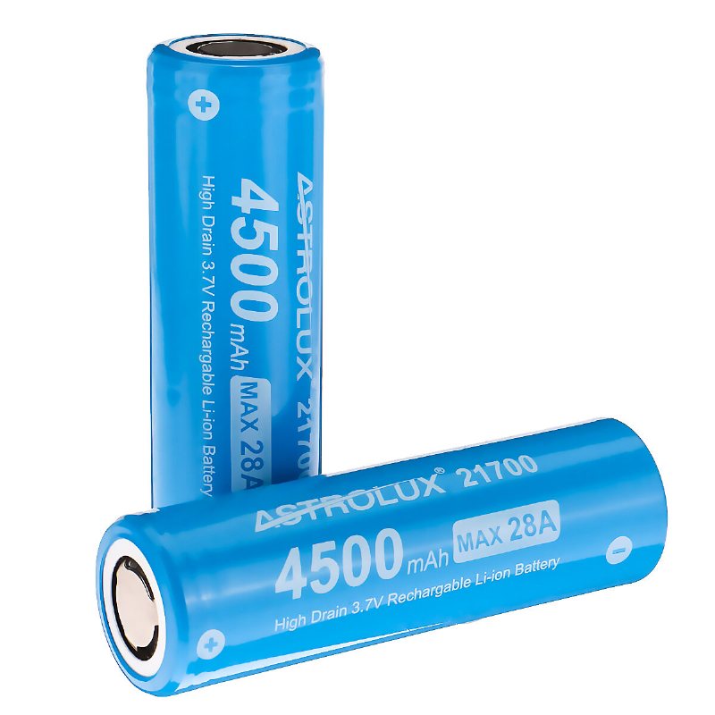 1st E2145 4500mah 28a 3.7v 21700 Li-ion-batteri Oskyddat High Drain Uppladdningsbar Lithium Power Cell För Jetbeam Nitecore Lumintop Fenix Olight Ficklampor Rc Leksaker E-cyklar