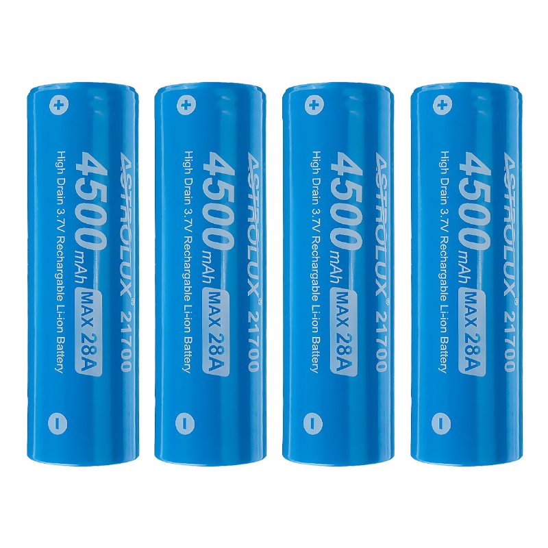 1st E2145 4500mah 28a 3.7v 21700 Li-ion-batteri Oskyddat High Drain Uppladdningsbar Lithium Power Cell För Jetbeam Nitecore Lumintop Fenix Olight Ficklampor Rc Leksaker E-cyklar