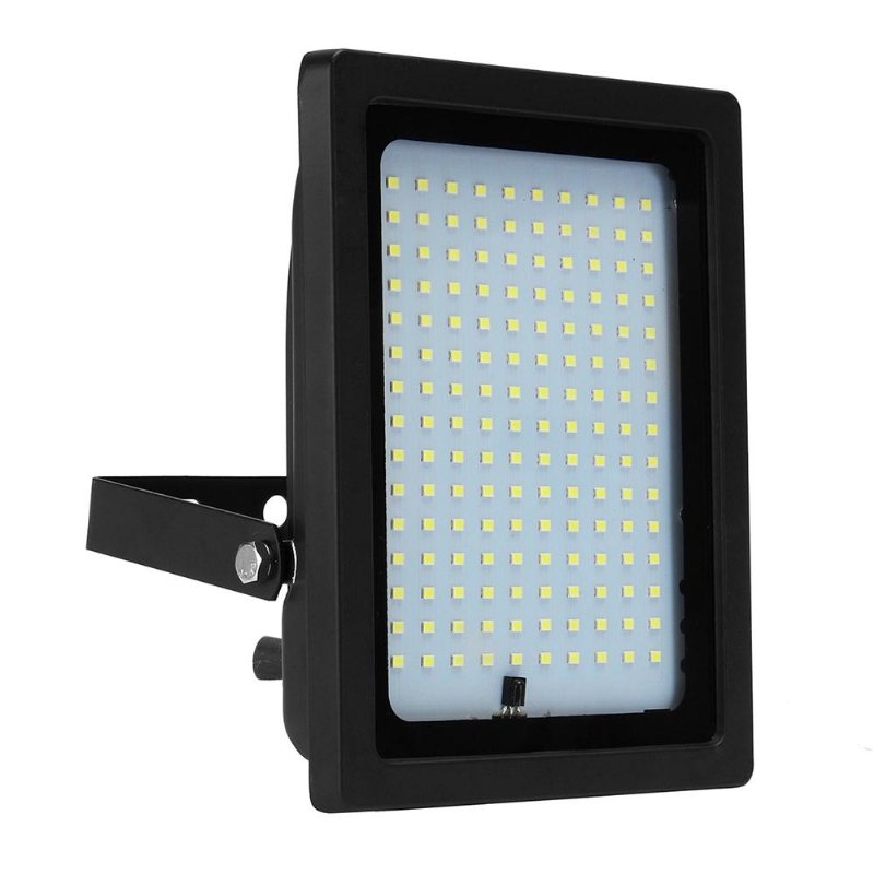 2 St 20w Vattentät 150 Led Flood Light Fjärrkontroll Ljussensor Solar