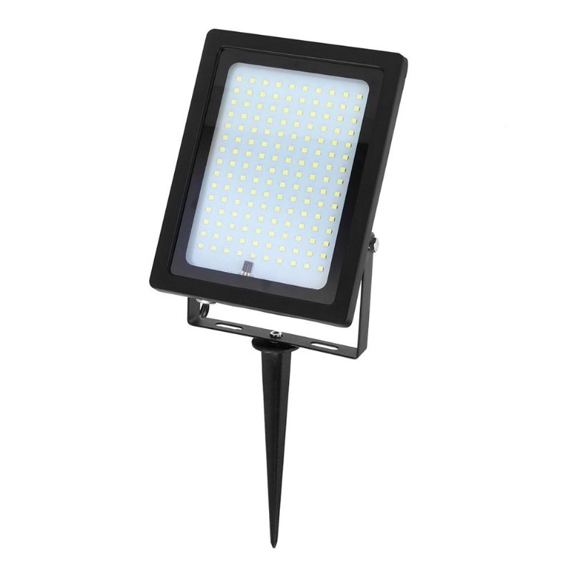 2 St 20w Vattentät 150 Led Flood Light Fjärrkontroll Ljussensor Solar