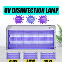 20/30/40w Ultraviolett Bakteriedödande Ljuslampa Desinfektionssterilisator Uvc-sterilisatorlampa För Hem Uv-sterilisatorlampa