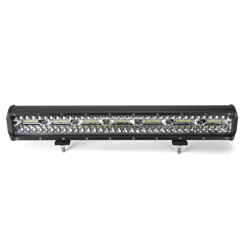 20 Tum Led Light Bar Combo Driving Work Lamp + Nummerskylt Ram