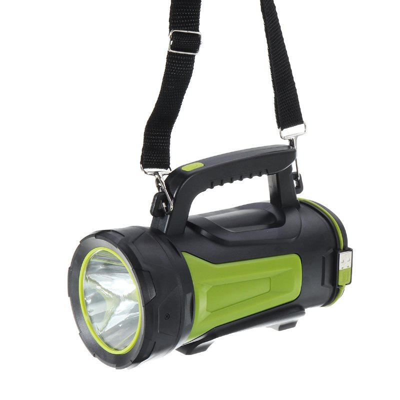 2000lm 1000m Super Ljust Arbetsljus Led Spotlight Jakt Nödficklampa