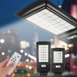 240/560led Solar Street Wall Light Powered Ip65 Vattentät Lampa Pir Rörelsesensor Utomhus Trädgård