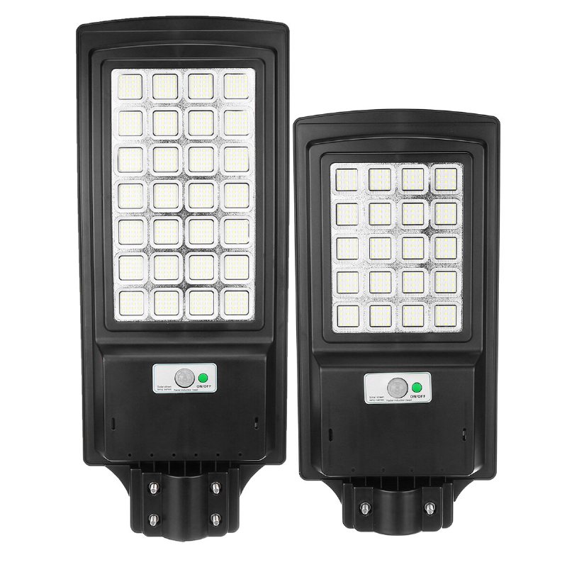 240/560led Solar Street Wall Light Powered Ip65 Vattentät Lampa Pir Rörelsesensor Utomhus Trädgård