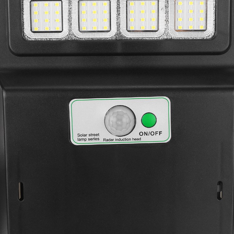 240/560led Solar Street Wall Light Powered Ip65 Vattentät Lampa Pir Rörelsesensor Utomhus Trädgård