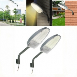 24w Ljuskontroll Led Road Street Flood Light Utomhus Trädgård Spot Säkerhetslampa Ac85-265v