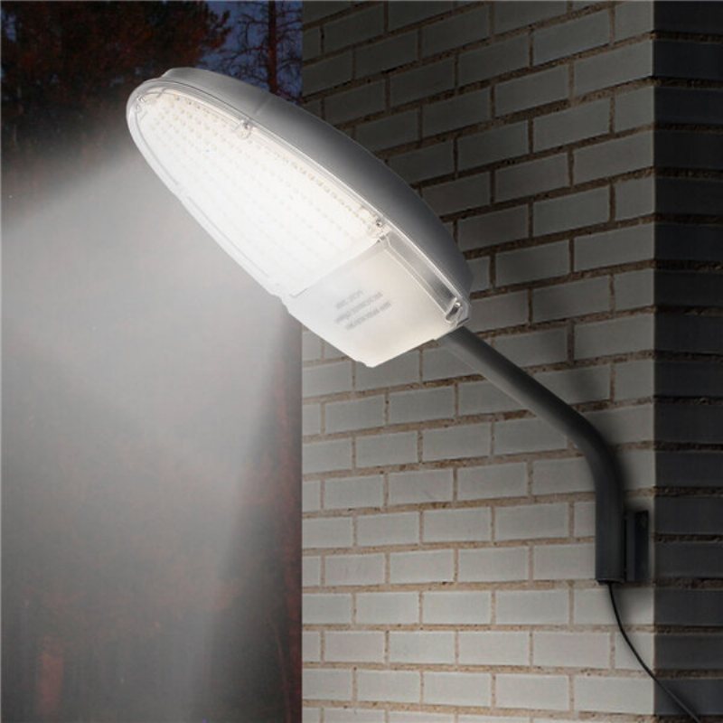 24w Ljuskontroll Led Road Street Flood Light Utomhus Trädgård Spot Säkerhetslampa Ac85-265v