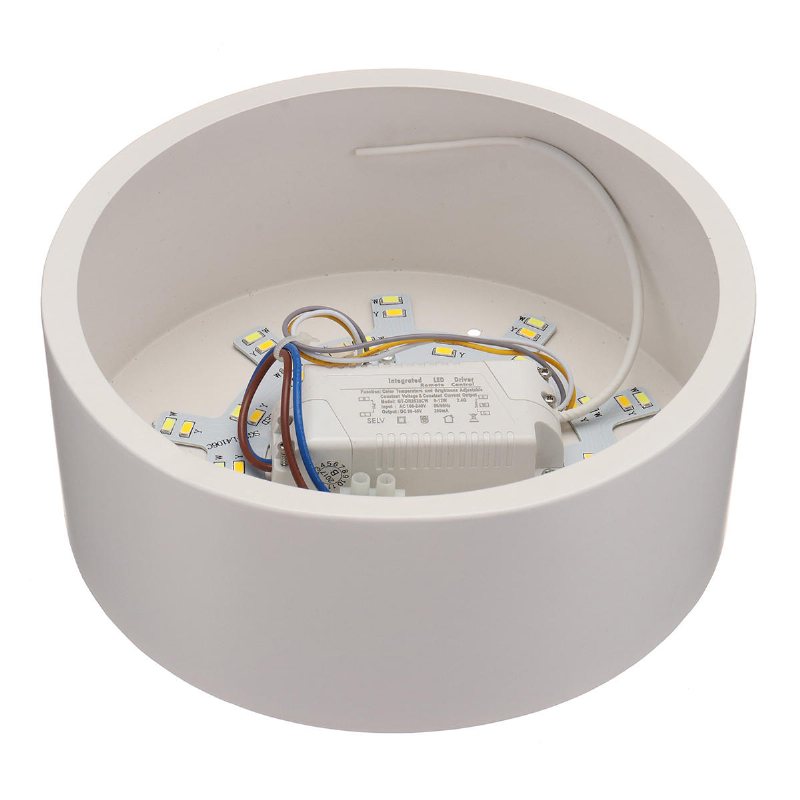 24w Rund Led-dimande Taklampa Kök Sovrumslampa Ac110-240v