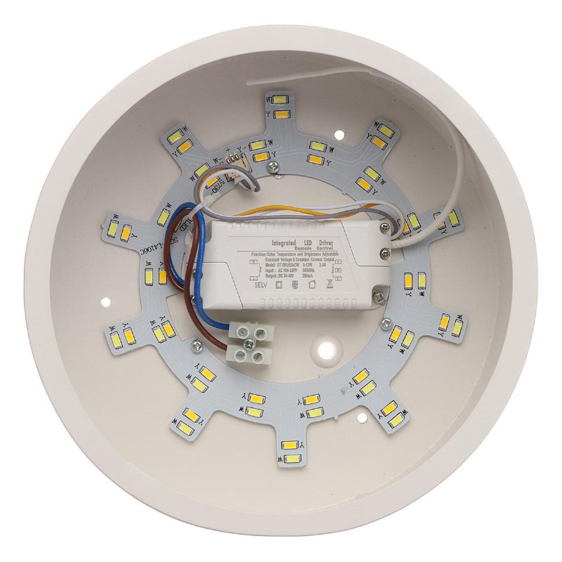 24w Rund Led-dimande Taklampa Kök Sovrumslampa Ac110-240v