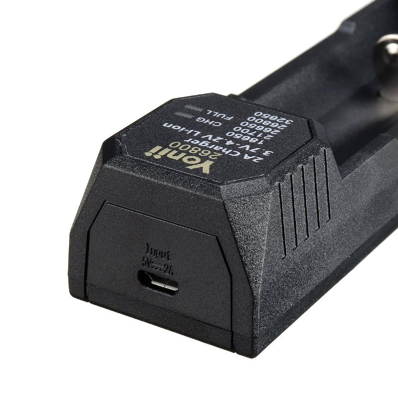 26800 Batteri 5v 2a Snabbladdning Usb Batteriladdare För Li-ion 32650/26800/26650/21700/18650