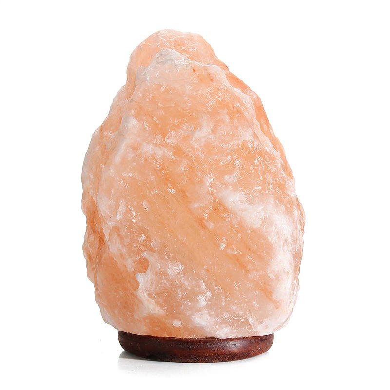 28 X 17 cm Himalaya Glow Handsnidad Naturlig Kristall Salt Nattlampa Bordslampa Med Dimmerbrytare