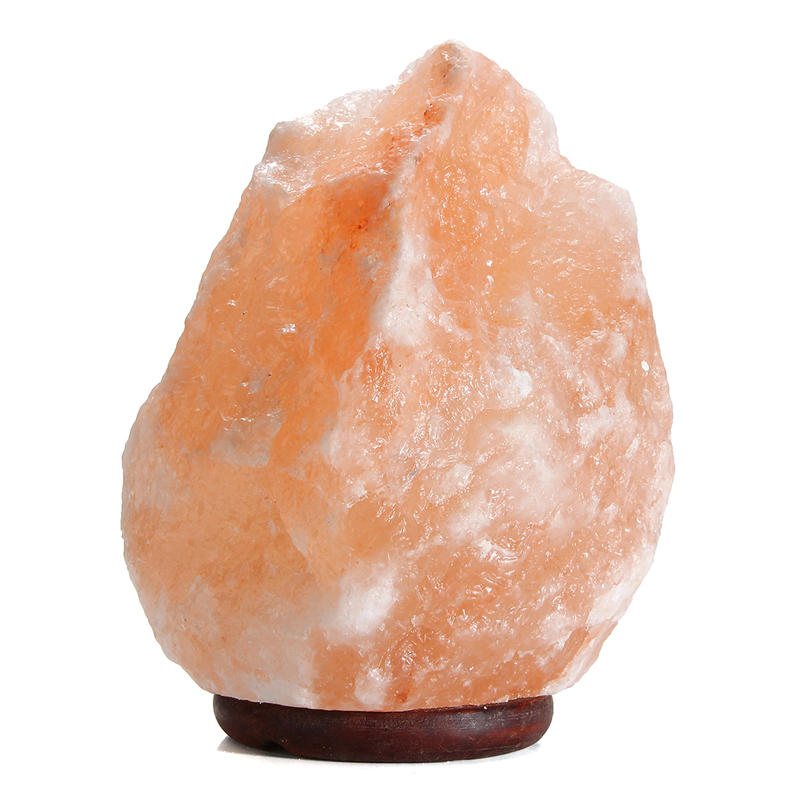 28 X 17 cm Himalaya Glow Handsnidad Naturlig Kristall Salt Nattlampa Bordslampa Med Dimmerbrytare