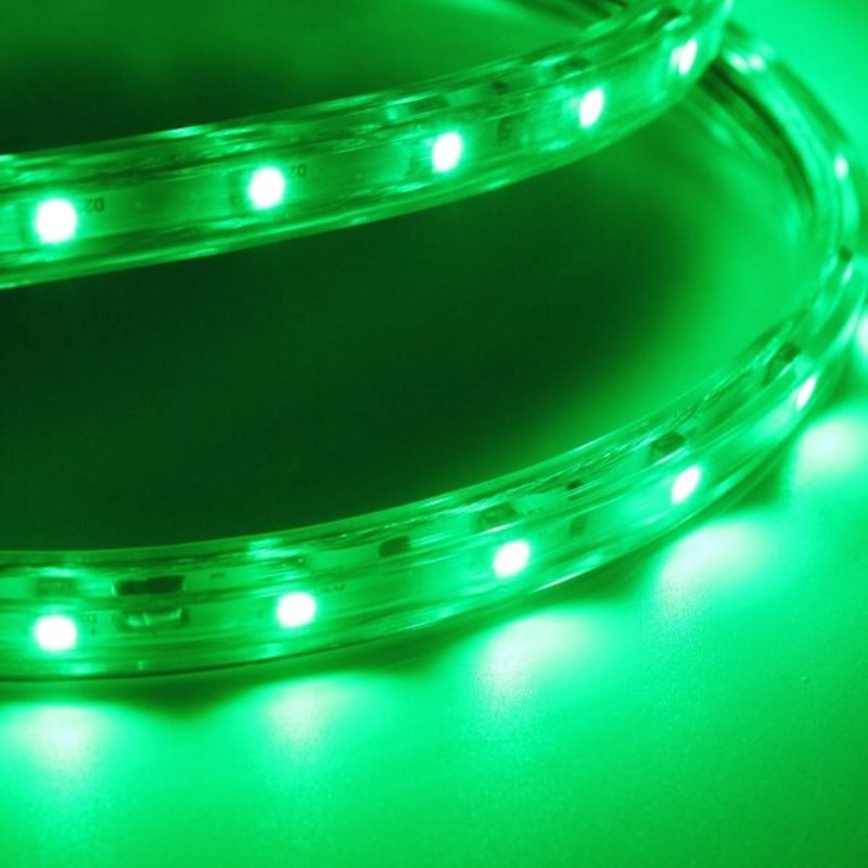 2m 7w Vattentät Ip67 Smd 3528 120 Led Strip Rep Light Julfest Utomhus Ac 220v