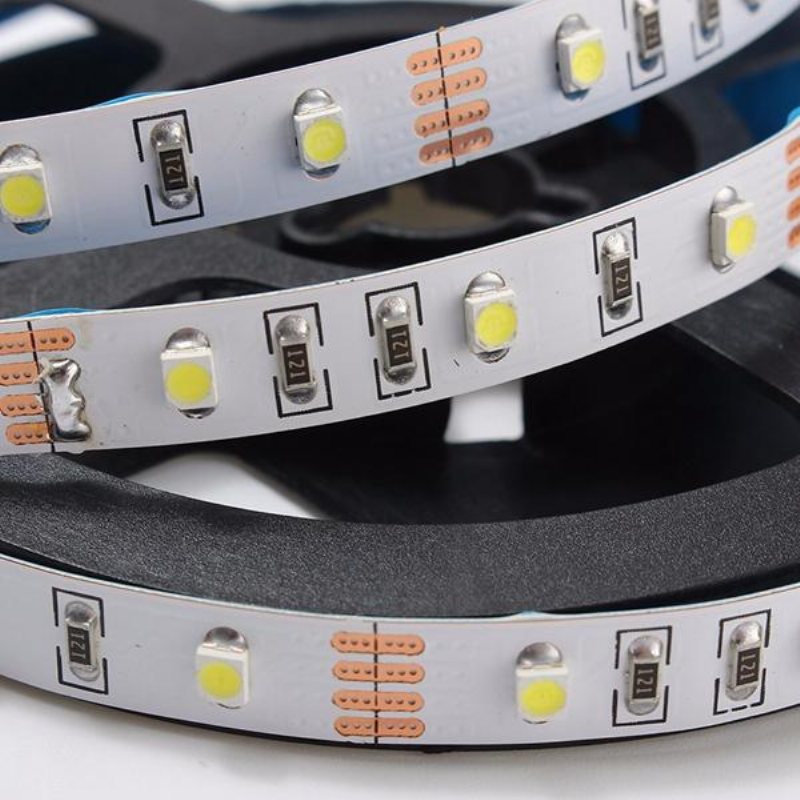 2m Icke-vattentät Usb Smd3528 Tv Bakgrund Dator Led Strip Tejp Flexibelt Ljus Dc5v