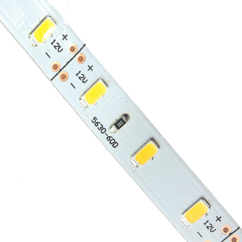 2st 5m Varmvit 5630 Smd Icke Vattentät 300 Led Strip Light För Hem Dc12v