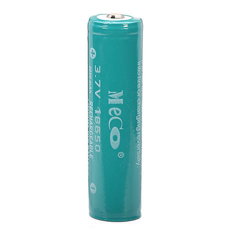 2st Meco 3.7v 4000mah Skyddat Uppladdningsbart 18650 Li-ion-batteri