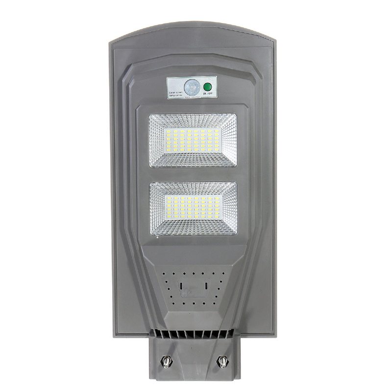 30w 60w 90w Led Solar Street Light 5730 Lamp Beads Människokroppsinduktion + Svagt Ljusläge Vitt Ljus