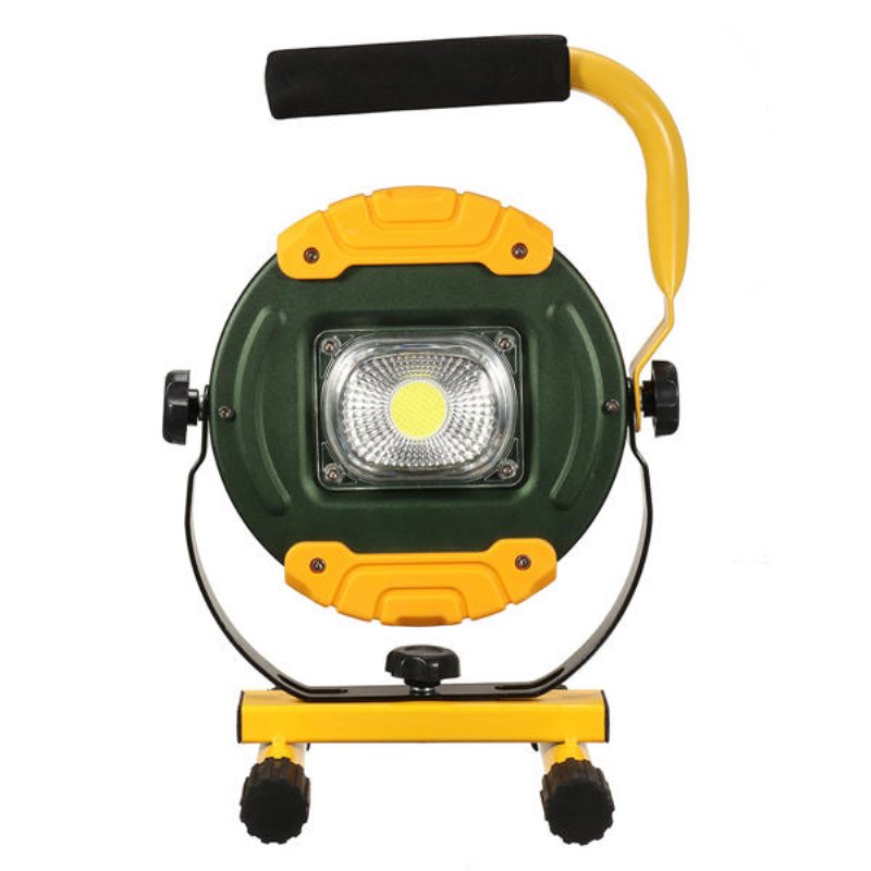 30w Bärbar Usb Uppladdningsbar Cob Led Flood Light Outdoor Emergency Camping Lampa För Vandring 220v