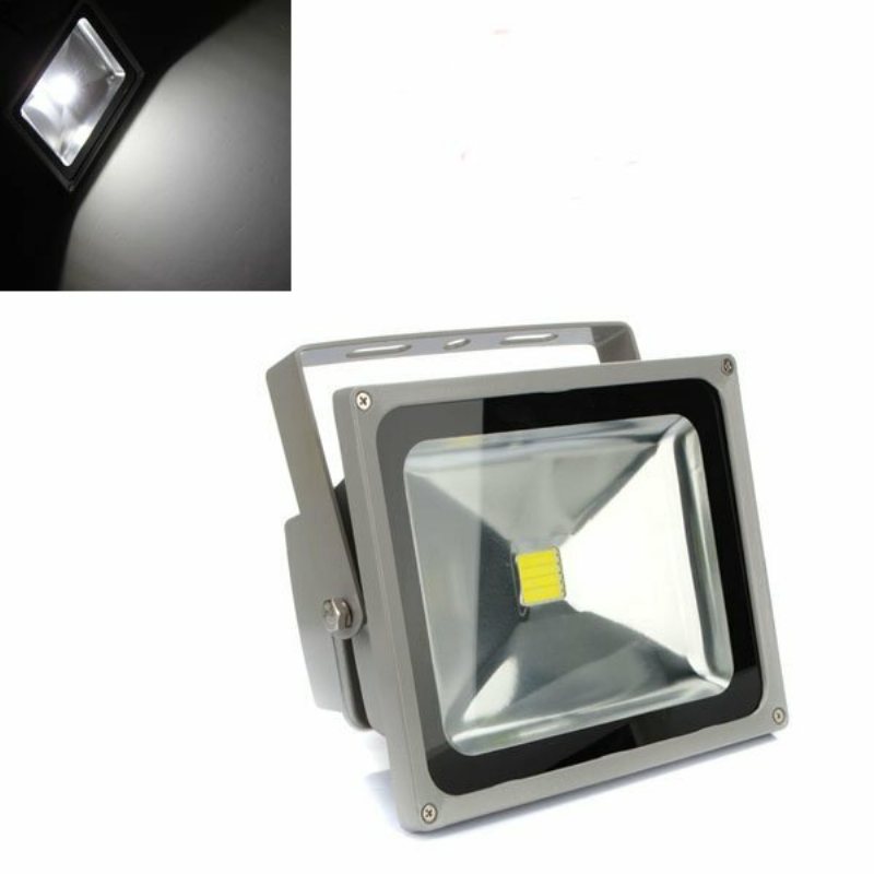 30w Vit 2200-2500lm Vattentät Utomhus Led Flood Light Lampa