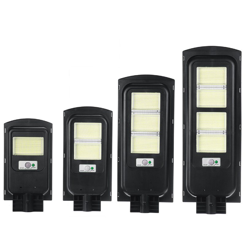 360/720/1080/1440led Solar Street Light Timing Control Ljuskontroll Vattentät Ip65 Fjärrkontroll