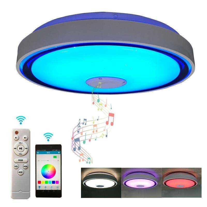 36w/60w 110/220v 40cm Led Rgb Musik Taklampa Wifi App Fjärrkontroll Hem Sovrum Smart