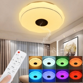 36w/60w 34cm Modern Led Musik Takljus Rgb Bluetooth Högtalare Down Lamp App+fjärrkontroll