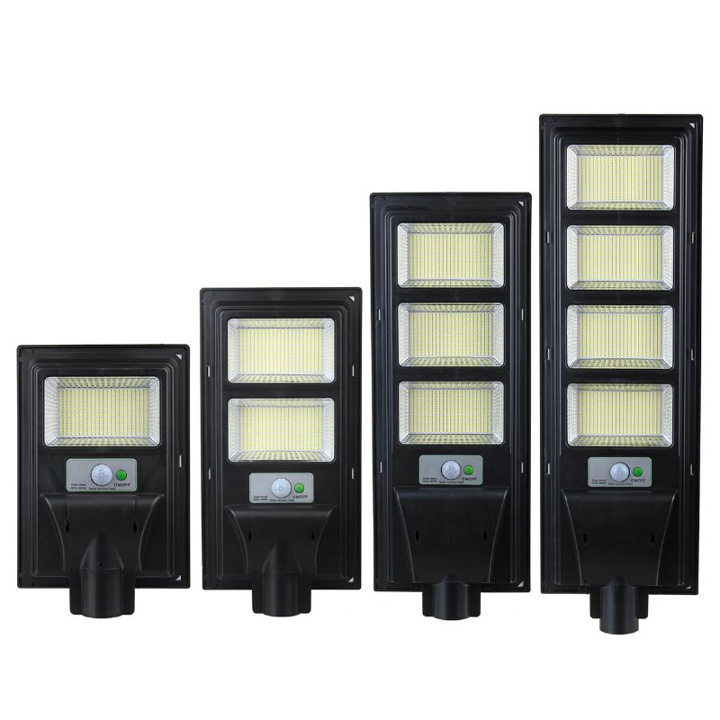 374/748/1122/1496 Led Solar Pir Motion Power Panel Lampa Utomhus Gatuvägg Induktionslampa Light