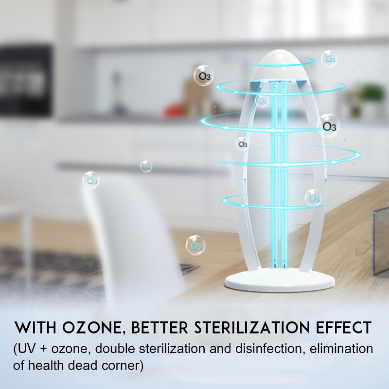 38w Uvc Ozon Ultraviolett Bakteriedödande Lampa Uv Sterilisation Quartz Lights 220 V