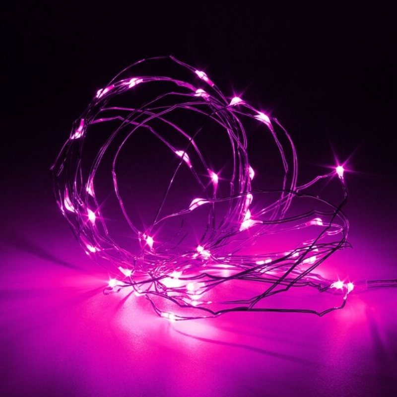 3m Vattentätt Led-batteri Mini Led Koppartråd Fairy String Light Holiday Party Jul