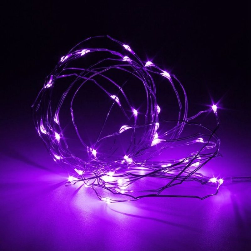 3m Vattentätt Led-batteri Mini Led Koppartråd Fairy String Light Holiday Party Jul