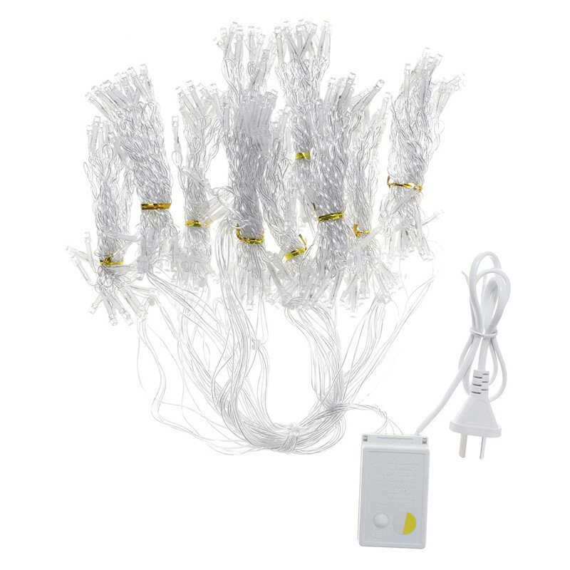 3x10m 1000led Gardinsnöre Ljus Vattentät Fairy Light Jul Bröllopsfestival Dekor Au Plug 220v