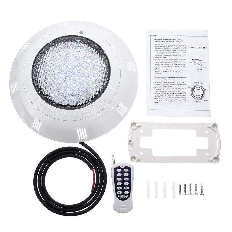 45w Rgb Led Simbassänglampa 450led Ip68 Vattentät Ac/dc12v Utomhus Undervattenslampa