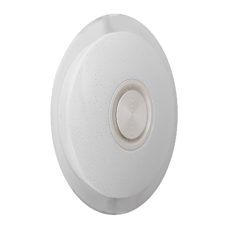 48w 108led Dimbar Rgb Taklampa Flush Mount Bluetooth Musikhögtalare App-kontroll