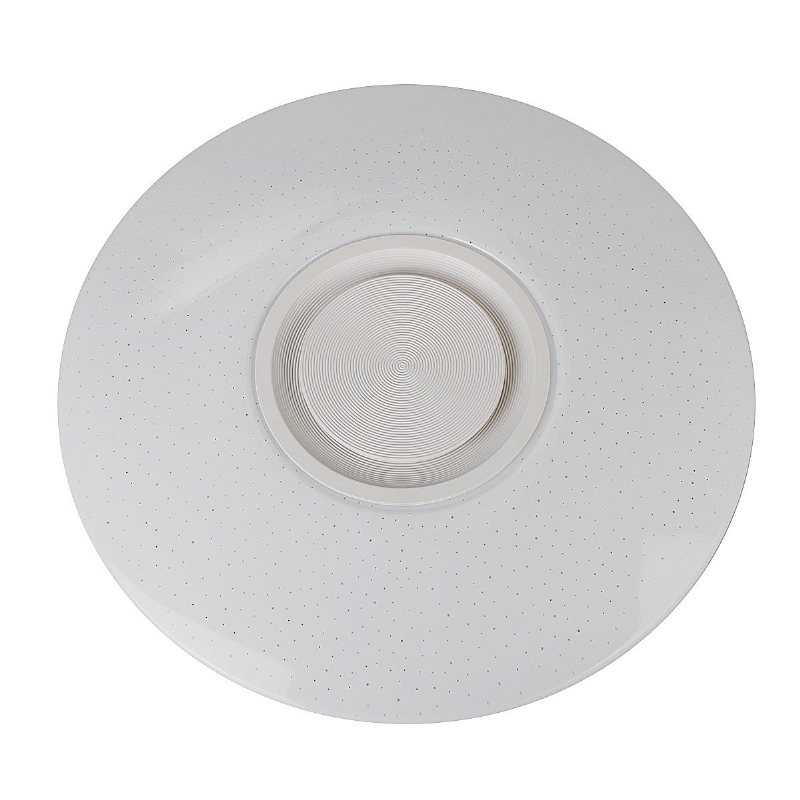 48w 108led Dimbar Rgb Taklampa Flush Mount Bluetooth Musikhögtalare App-kontroll