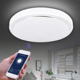 48w Cw+ww Fyxd005-002 Wifi Smart Taklampa Ac85-265v Timer Dimbar App Kontroll Fcmila Bedroom Fungerar Med Alexa Google Home Ifttt